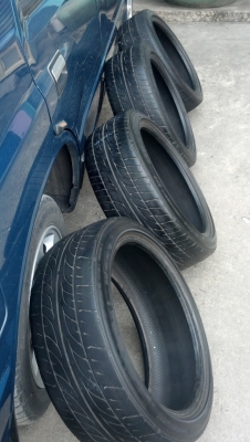 ยางดันลอบปี09 205/45/17 ราคา3300