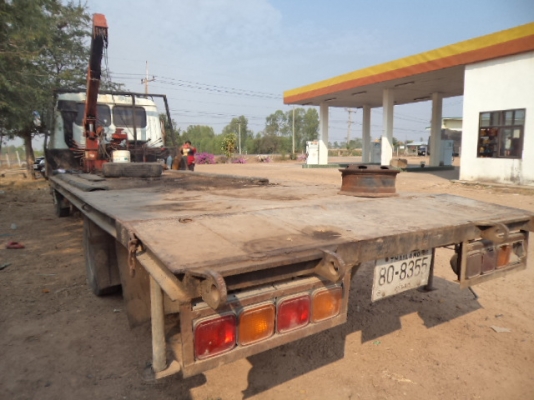 ขายรถ6ล้อฮีโน่FD17เทเลอร์พร้อมเครน2.5ตัน เครื่องH07C