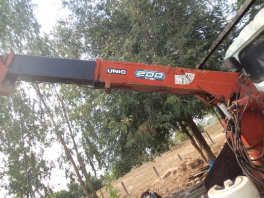 ขายรถ6ล้อฮีโน่FD17เทเลอร์พร้อมเครน2.5ตัน เครื่องH07C