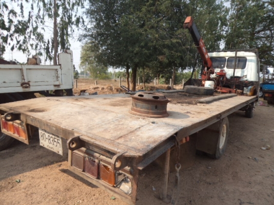 ขายรถ6ล้อฮีโน่FD17เทเลอร์พร้อมเครน2.5ตัน เครื่องH07C