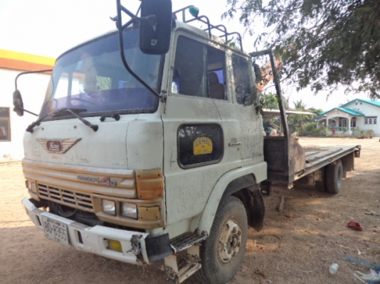 ขายรถ6ล้อฮีโน่FD17เทเลอร์พร้อมเครน2.5ตัน เครื่องH07C