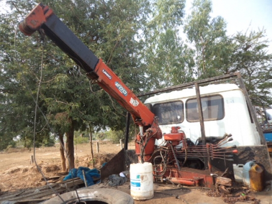 ขายรถ6ล้อฮีโน่FD17เทเลอร์พร้อมเครน2.5ตัน เครื่องH07C