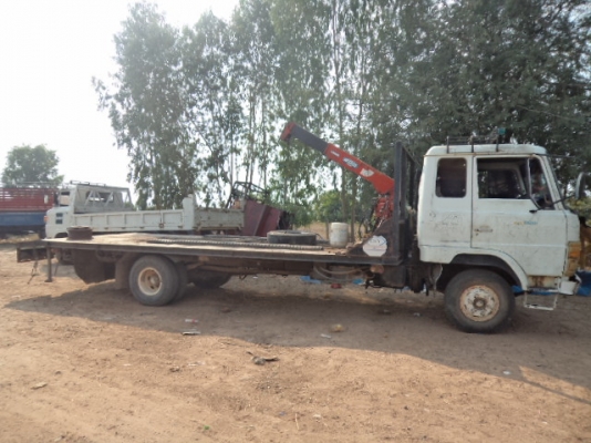 ขายรถ6ล้อฮีโน่FD17เทเลอร์พร้อมเครน2.5ตัน เครื่องH07C