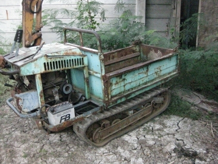 ขาย-รถบรรทุกตีนตะขาบ HANIX เครื่องยนต์ดีเซล 1 สูบ ยกดั๊มแบบไฮโดรลิก สตาร์ทได้ 2 ระบบมือสองญี่ปุ่น