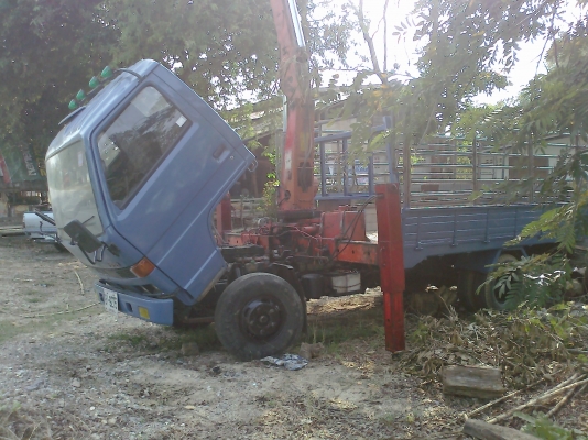 ขายรถหกล้อติดเครน 3 ตัน 3 ปอก เครนยี่ห้อ HIAB รถยี่ห้อ ISUZU NPR-115 แรง เครื่อง 4BD1- ขายรถหกล้อติดเครน 3 ตัน 3 ปอก เครนยี่ห้อ HIAB รถยี่ห้อ ISUZU NPR-115 แรง เครื่อง 4BD1-