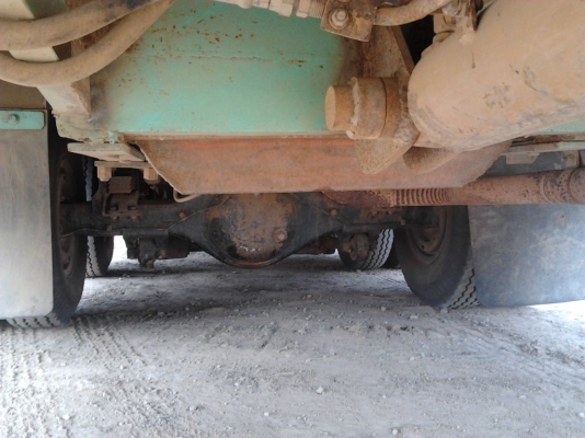 เทเลอร์บรรทุกรถเกี่ยว FUSO 195 HP(เตี้ย) ยาง 825-16 ใหม่ 10 เส้น  2 เพลา