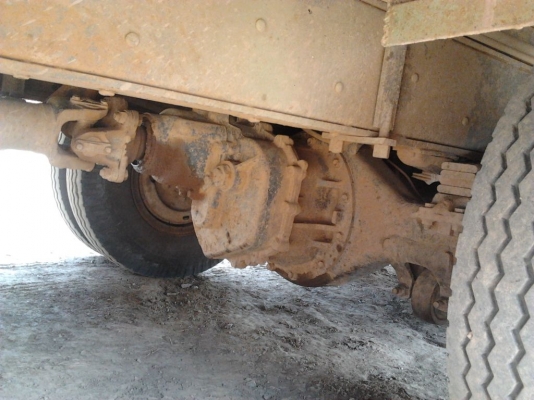 เทเลอร์บรรทุกรถเกี่ยว FUSO 195 HP(เตี้ย) ยาง 825-16 ใหม่ 10 เส้น  2 เพลา