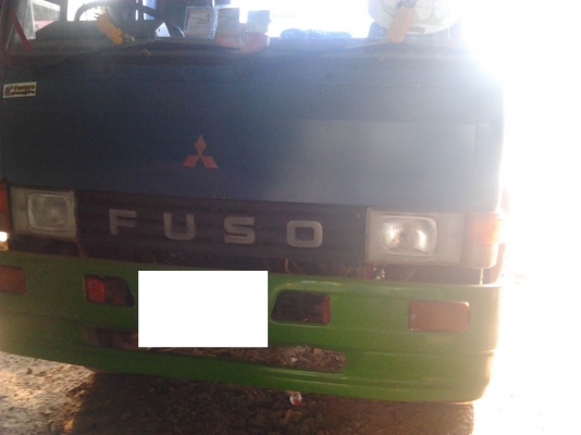 เทเลอร์บรรทุกรถเกี่ยว FUSO 195 HP(เตี้ย) ยาง 825-16 ใหม่ 10 เส้น  2 เพลา