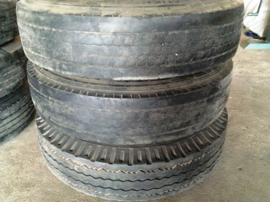 ยาง 750-16 เรเดียล พร้อมกะทะ 6 น๊อต (เปอร์เซ็นต์)