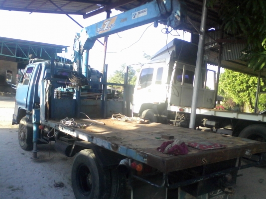 ขายหกล้อ 115 NPR 59 LU พร้อมเครน เปลี่ยนเครื่องฮีโน่ 168 ไม่มีเอกสาร