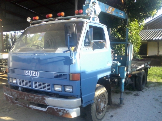 ขายหกล้อ 115 NPR 59 LU พร้อมเครน เปลี่ยนเครื่องฮีโน่ 168 ไม่มีเอกสาร