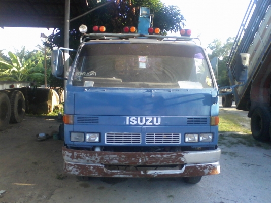 ขายหกล้อ 115 NPR 59 LU พร้อมเครน เปลี่ยนเครื่องฮีโน่ 168 ไม่มีเอกสาร