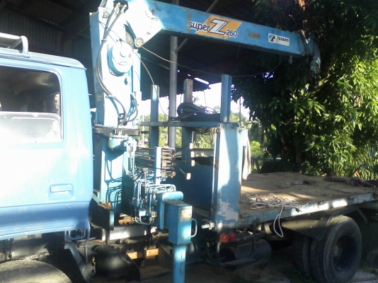 ขายหกล้อ 115 NPR 59 LU พร้อมเครน เปลี่ยนเครื่องฮีโน่ 168 ไม่มีเอกสาร