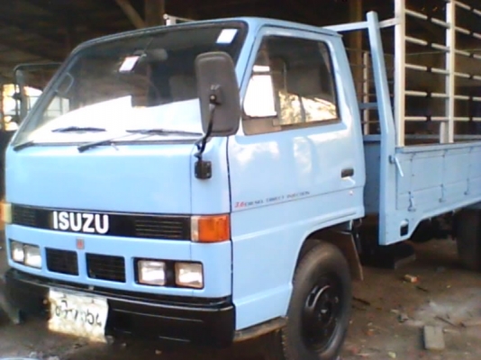 รถ ISUZU  110  แรง  ปี  38  รถสวยพร้อมคอกเหล็ก ครัชชีสวย  เครื่องดี