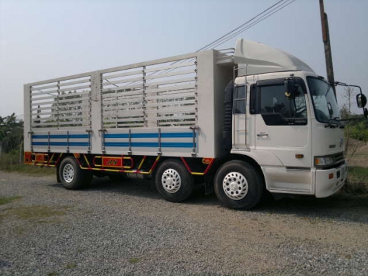 ขายรถล้อง 8 ล้อ กระบะเนียมคอกเกษตร 7.50 เมตร HINO PROFIA P11C 320 แรง สภาพรถ 95\% ขอยืนยัน สวยแบบไม่มีที่ติ สนใจรีบจองด่วน