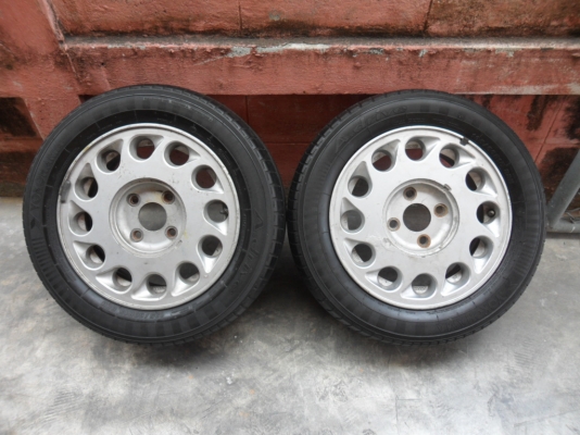 ขาย ล้อแม๊ก 15"  4/114  1 คู่   700 บาท  (แก้ไข 9-3-56)