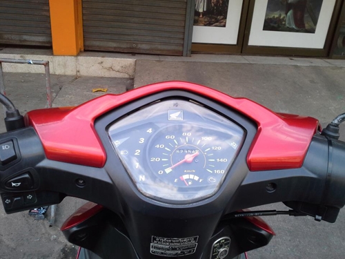 wave 110i ปี 53 สีแดง เทา เครื่องเดิม แน่นๆ รถสวย เอกสารครบ