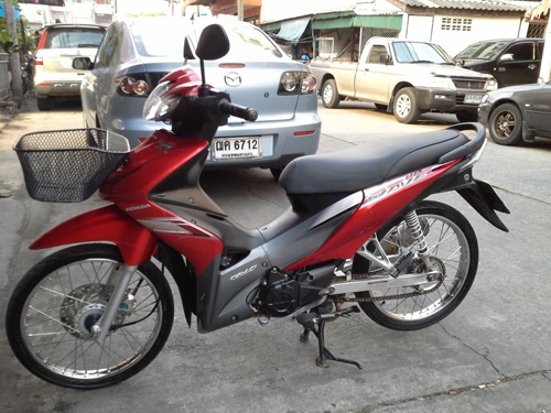 wave 110i ปี 53 สีแดง เทา เครื่องเดิม แน่นๆ รถสวย เอกสารครบ