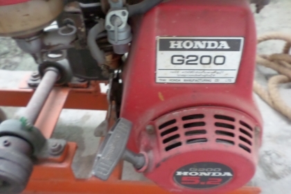 ขายปั๊มน้ำแรงสูง ตราเพชรแท้   เครื่องยนต์ ฮอนด้า 5.2 แรงม้า 150 บาร์  สภาพใหม่