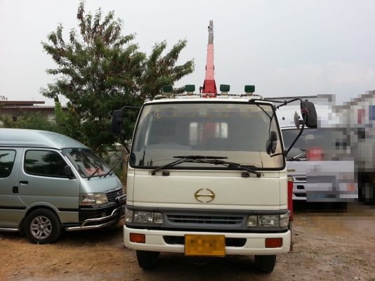 ขาย Hino FC4J หกล้อ ติดเครน Unic 3ตัน 3 ท่อน Tel 0872508883 คิงส์