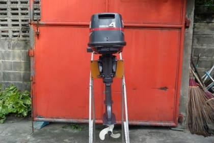 ขาย เครื่องเรือ YAMAHA 4 แรง 2 จังหวะ สภาพสวย 14,500