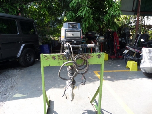 ขาย เครื่องเรือYAMAHA 25 แรง 2 จังหวะ นำเข้าจากญี่ปุ่น ติดง่ายเดินดี 23,000