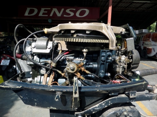 ขาย เครื่องเรือYAMAHA 25 แรง 2 จังหวะ นำเข้าจากญี่ปุ่น ติดง่ายเดินดี 23,000