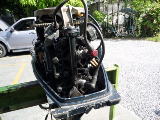 ขาย เครื่องเรือYAMAHA 25 แรง 2 จังหวะ นำเข้าจากญี่ปุ่น ติดง่ายเดินดี 23,000