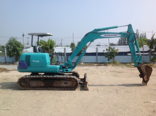 ขายรถแบคโฮโคมัสสุPc45-1มือสองญี่ปุ่นไม่เคยใช้งานในไทย