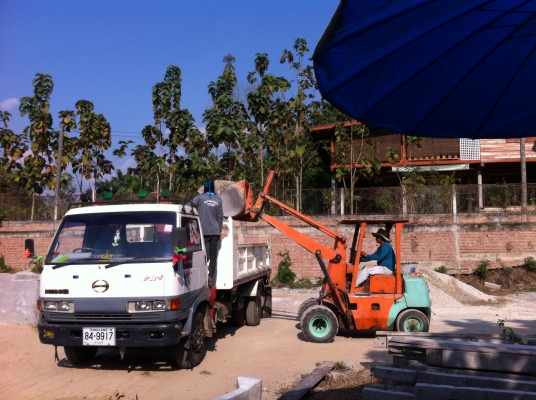 ขายรถตักเล็กตักใส่6ล้อสบาย