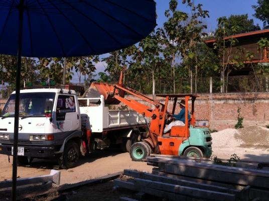 ขายรถตักเล็กตักใส่6ล้อสบาย