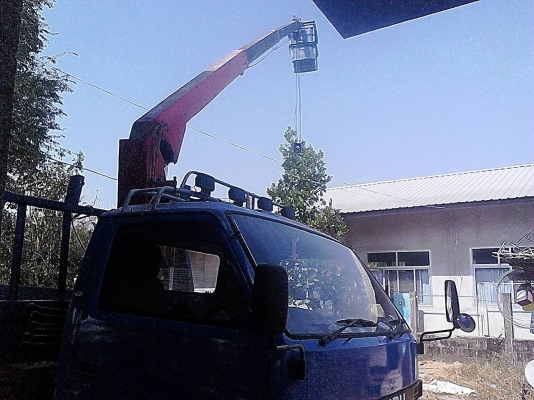 หกล้อ อีซูซุ NPR115แรงเครน2.9ตัน3ปอก2ชัก สภาพดึไช้งานตลอด  มึเงินแค่ 180,000