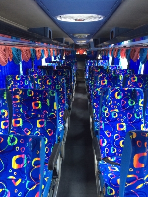 ขายตัวถังรถบัส อู่เชิดชัย 12เมตร ชั้นครึ่งมีประตูกลาง ทรงJA พร้อมแอร์