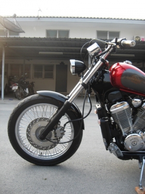 ขาย honda steed 400 แต่งพร้อมทะเบียน ราคา 105,000