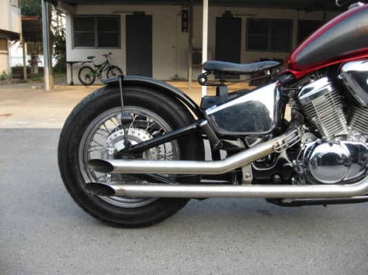 ขาย honda steed 400 แต่งพร้อมทะเบียน ราคา 105,000