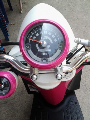 ขาย YAMAHA FINO ปี2013 รถ 10 เดือน วิ่ง 3xxx กิโล สภาพป้ายแดง เล่มทะเบียนพร้อมโอนค่ะ