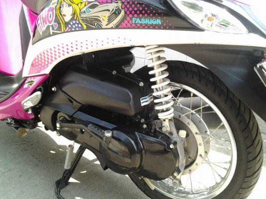 ขาย YAMAHA FINO ปี2013 รถ 10 เดือน วิ่ง 3xxx กิโล สภาพป้ายแดง เล่มทะเบียนพร้อมโอนค่ะ