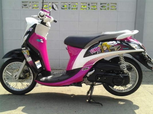 ขาย YAMAHA FINO ปี2013 รถ 10 เดือน วิ่ง 3xxx กิโล สภาพป้ายแดง เล่มทะเบียนพร้อมโอนค่ะ