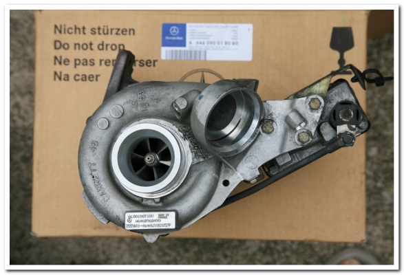Turbo ของ Mercedes benz E Class w211 CDI ขายเป็นอะไหล่