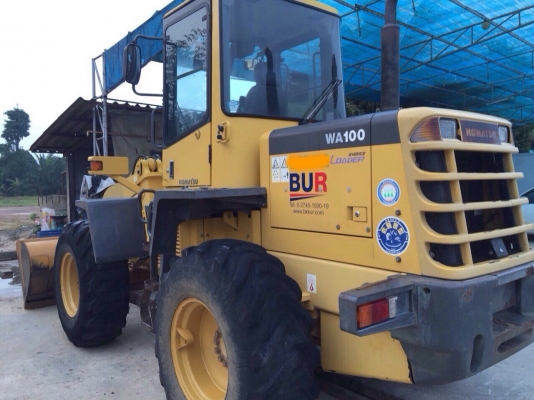 ขายรถตักล้อยาง KOMATSU WA100-3 แอร์พร้อม สวยเดิม สนใจโทร 081-970-1072 ขายรถตักล้อยาง KOMATSU WA100-3 แอร์พร้อม สวยเดิม สนใจโทร 081-970-1072