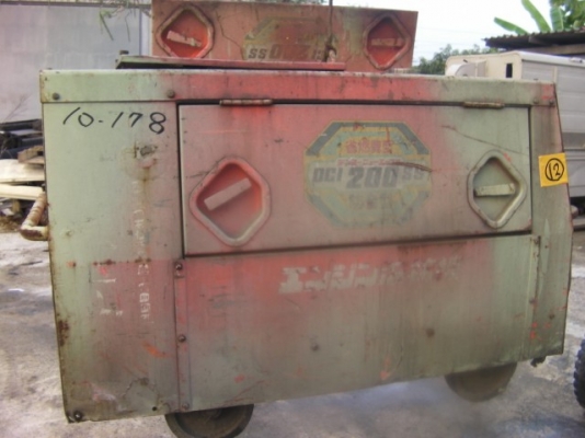 ขายเครื่องปั่นไฟ+เชื่อม ดีเซล2สูบ แด็นโย้ 48000