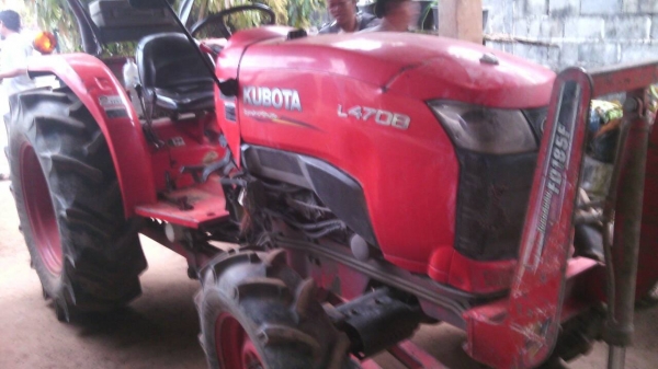 KUBOTA 4708 หาง5 โรตารี่ ใบดัน รถสวยพร้อมใช้ครับ