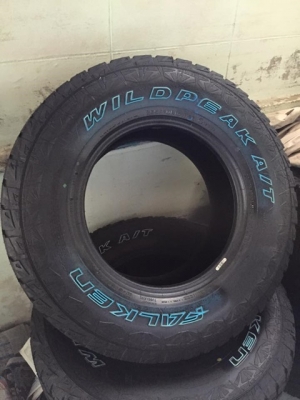 ยางใหม่ FALKEN WILDPEAK A/T ดอก AT ตัวหนังสือที่แก้มยางขาว