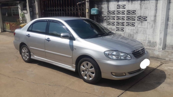 TOYOTA COROLLA ALTIS 1.6 G ปี 04 ตัวท็อปสุด (ABS-AIRBAG)