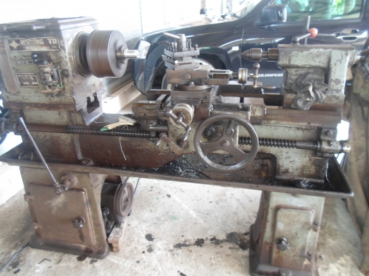 แท่นกลึง 4 ฟุต เพลาเดียว พร้อมใช้งาน ไฟบ้าน   40,000