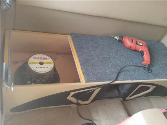 ตู้ 10" ดีแม็ก-เชฟ cab 1200 รวมส่ง