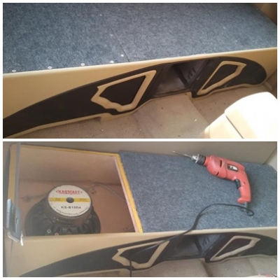 ตู้ 10" ดีแม็ก-เชฟ cab 1200 รวมส่ง