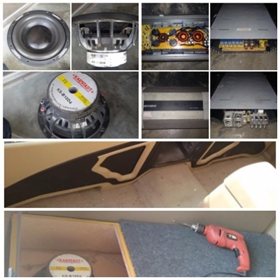 ตู้ 10" ดีแม็ก-เชฟ cab 1200 รวมส่ง