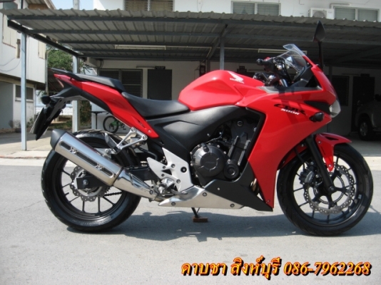 ขาย HONDA CBR500R ออกศูนย์โฉมปี 2013 ราคา 148,000-