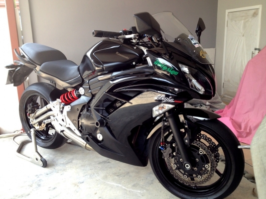 ขาย Kawasaki Ninja ปี2012 สีดำ พร้อมทะเบียน ราคา 159000 บาท (่ด่วนๆ)